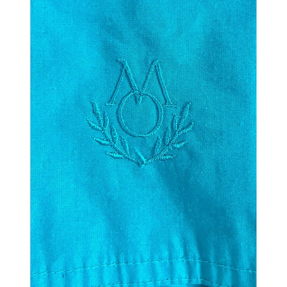 Members Only Teal Jacket Men's Size Medium Lightweight Windbreaker Classic Korea - Picture 7 of 12